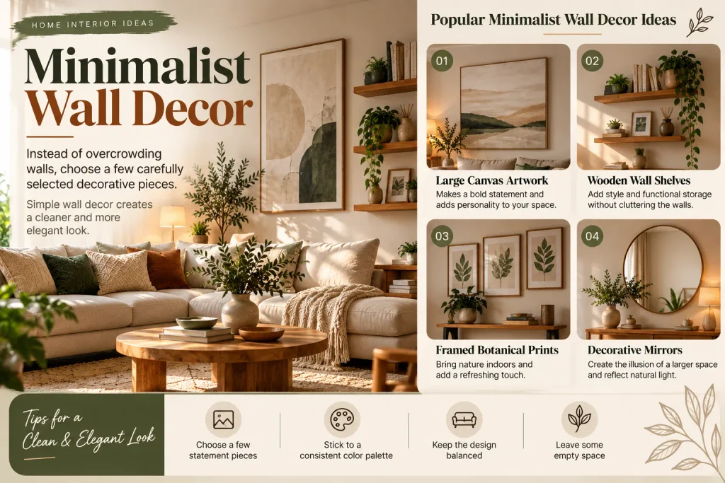 Minimalist Wall Decor Ideas