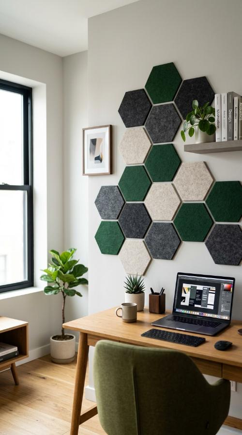 Acoustic Hexagon Tiles