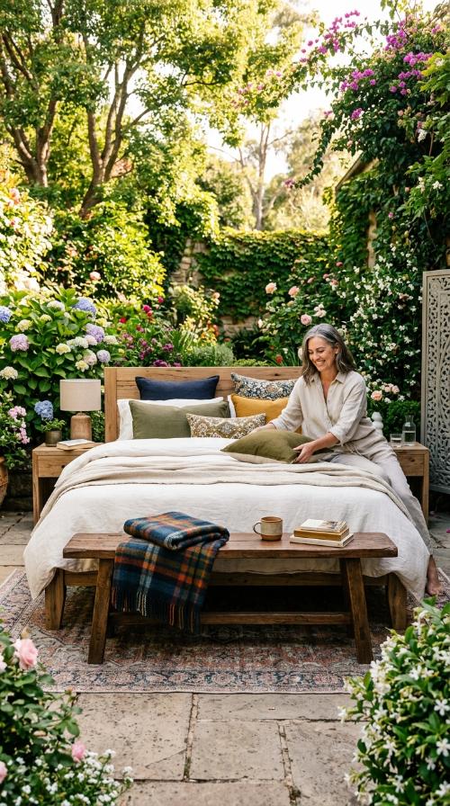 Add a Bench at the Foot of the Bed