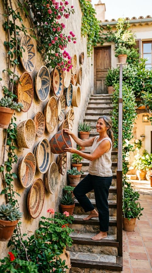 Artisan Woven Wall Baskets