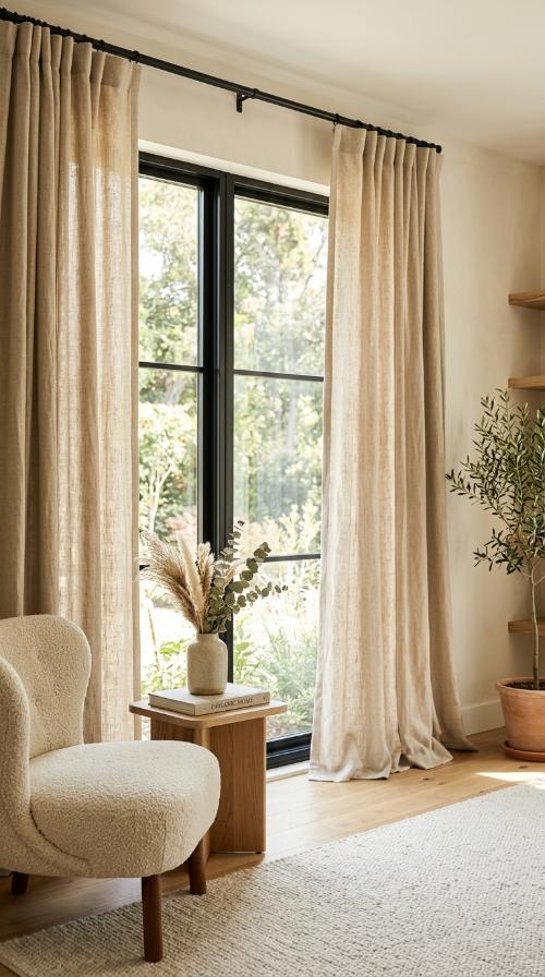 Belgian Linen Curtains