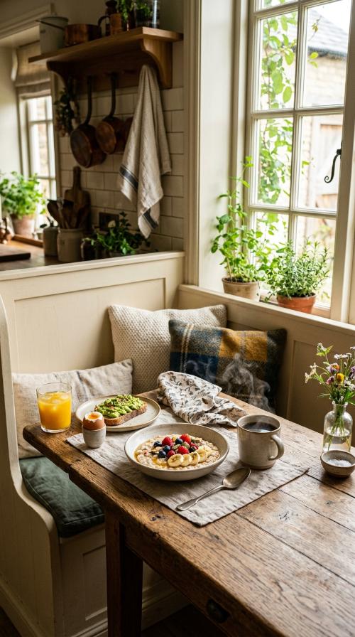 Built-in Banquette Seating