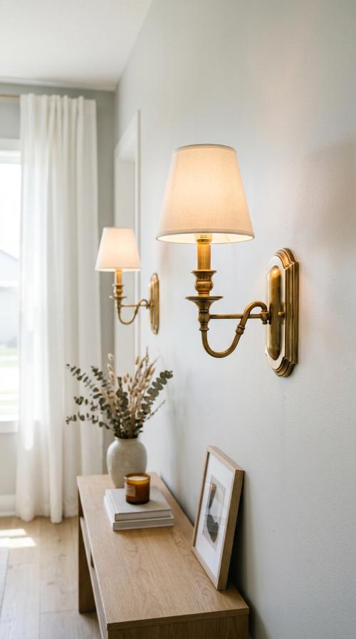 Classic Brass Wall Sconces