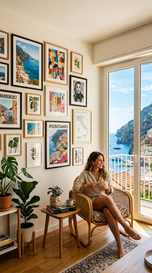 Coordinated Gallery Wall