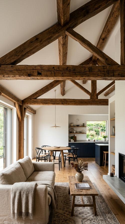Exposed Ceiling Beams