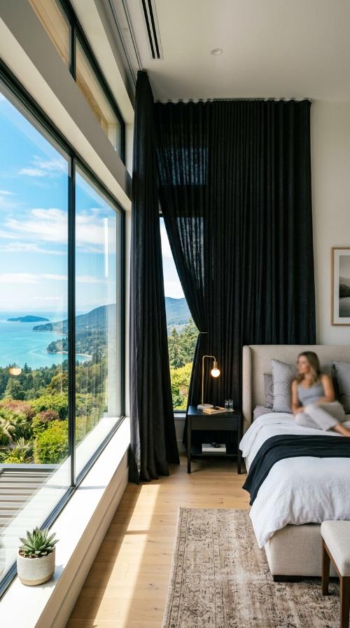 Floor-to-Ceiling Blackout Curtains