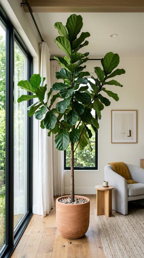 Floor-to-Ceiling Indoor Trees