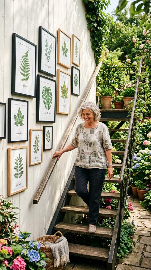Framed Botanical Leaf Prints