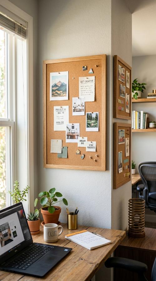 Framed Cork Board Gallery