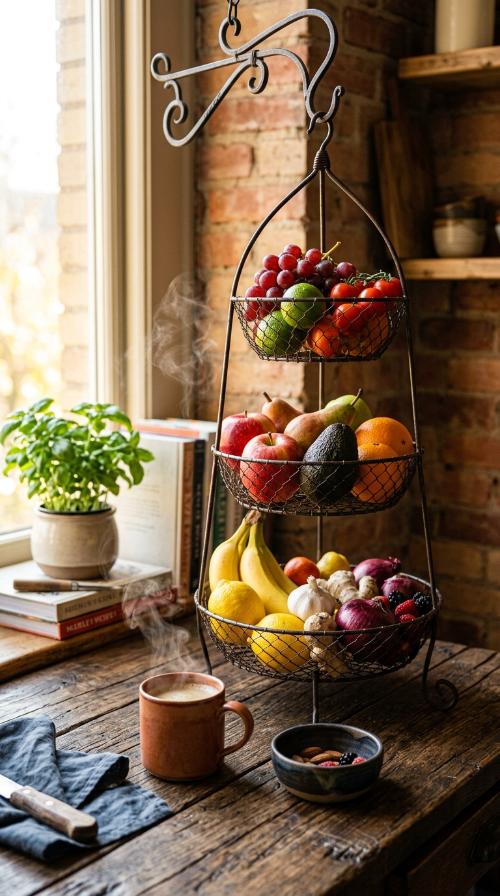 Hanging Fruit Basket