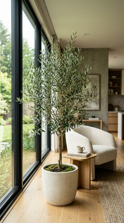 Indoor Olive Trees