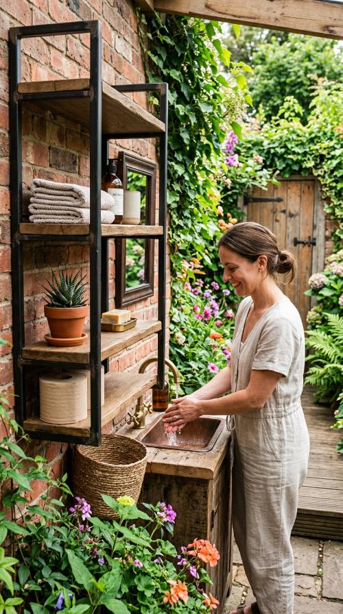 Industrial Open Shelving