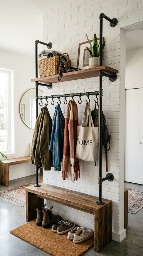 Industrial Pipe Hanging Racks