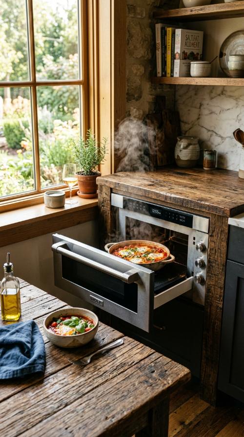 Integrated Microwave Drawers