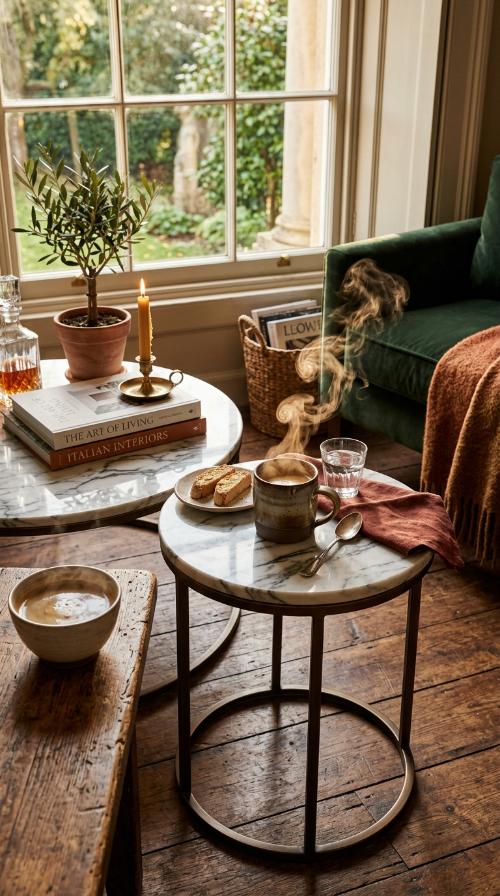 Italian Marble Coffee Tables