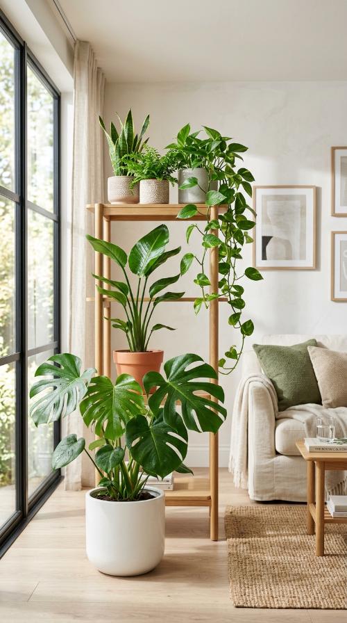 Lush Indoor Greenery