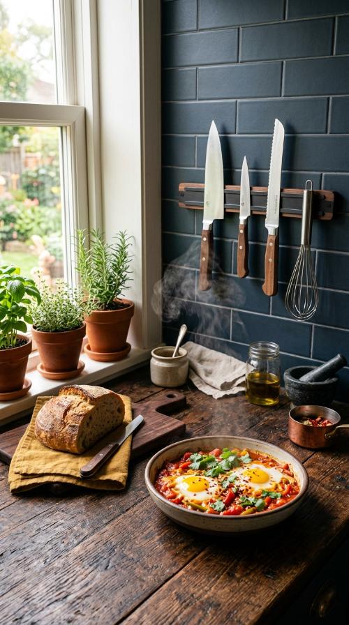 Magnetic Kitchen Tool Strips