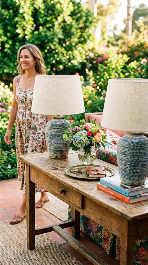 Matching Symmetrical Table Lamps