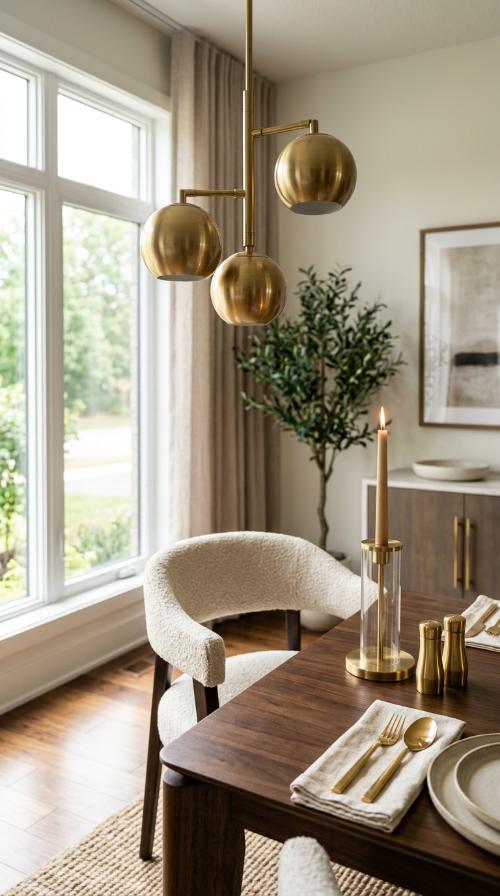 Metallic Accents and Hardware
