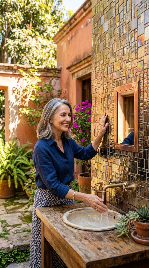 Metallic Finish Mosaic