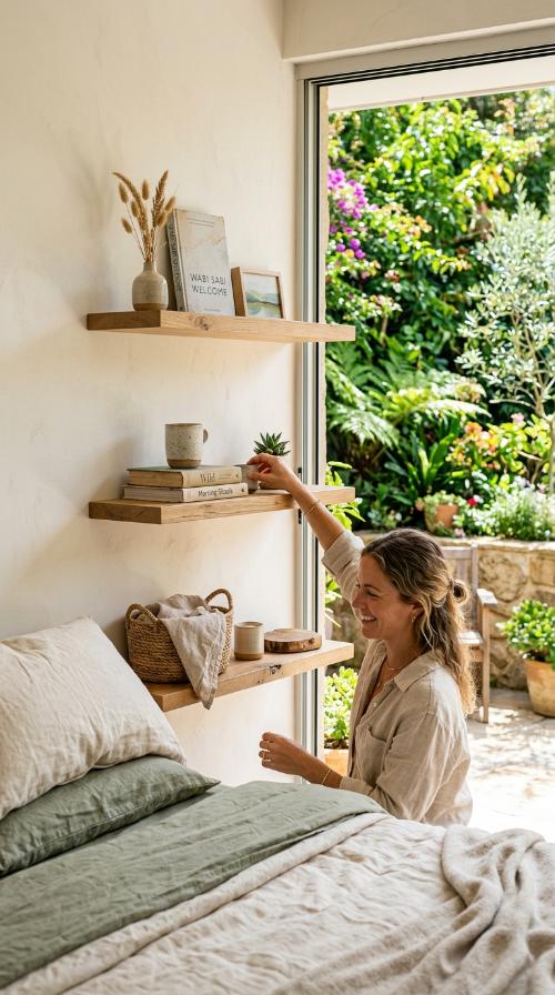 Minimalist Floating Shelves