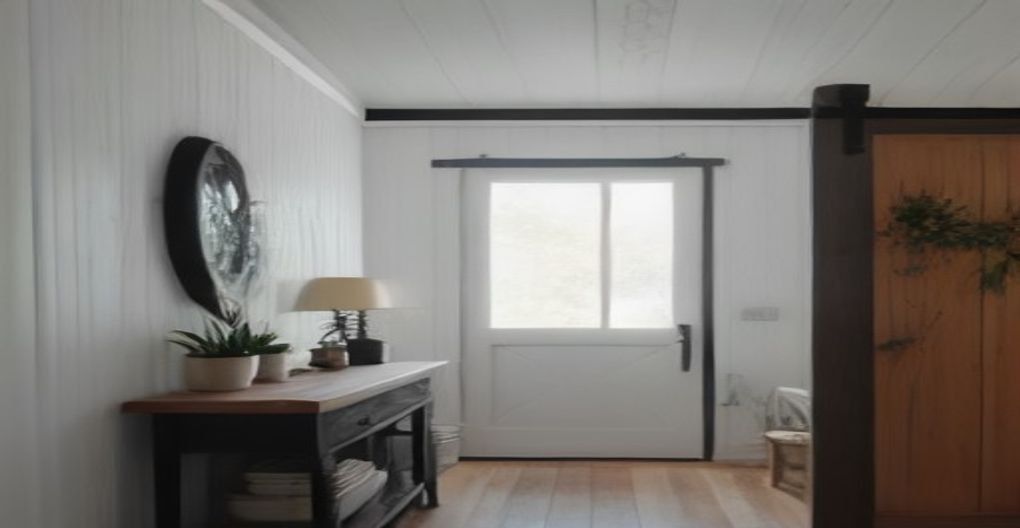 modern farmhouse living room image 2