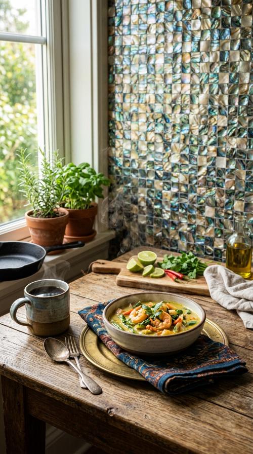 Mother of Pearl Mosaic