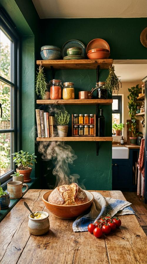 Open Shelving Accents