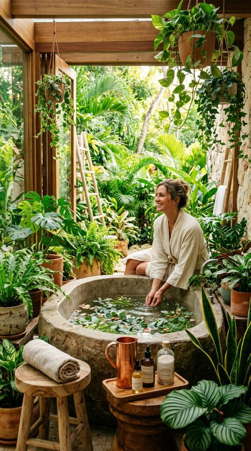 Organic Indoor Greenery