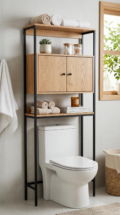 Over-the-Toilet Storage Cabinet