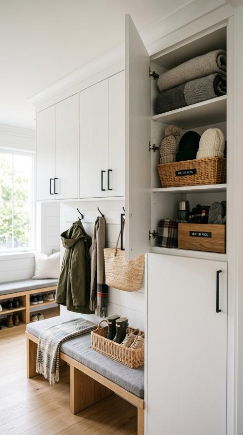 Overhead Cabinetry for Seasonal Items