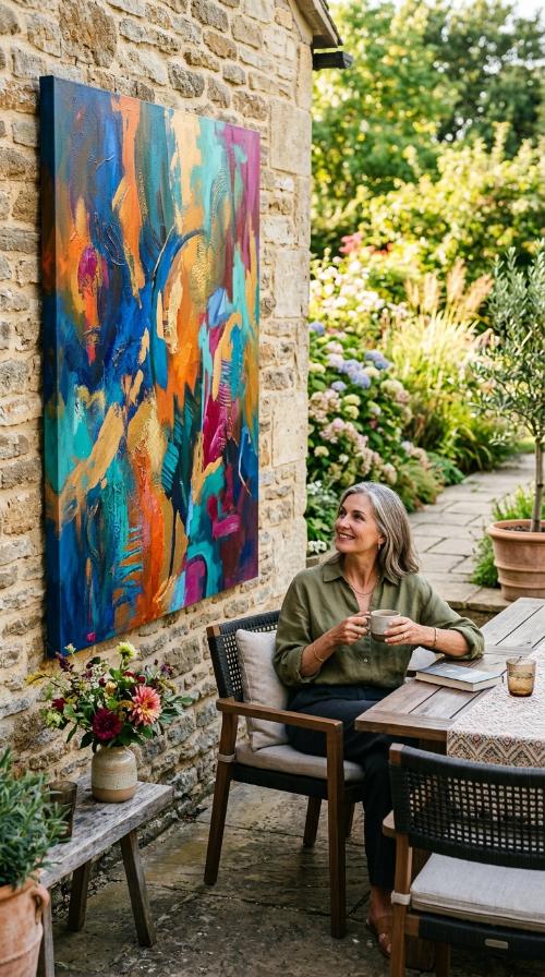 Oversized Abstract Canvas