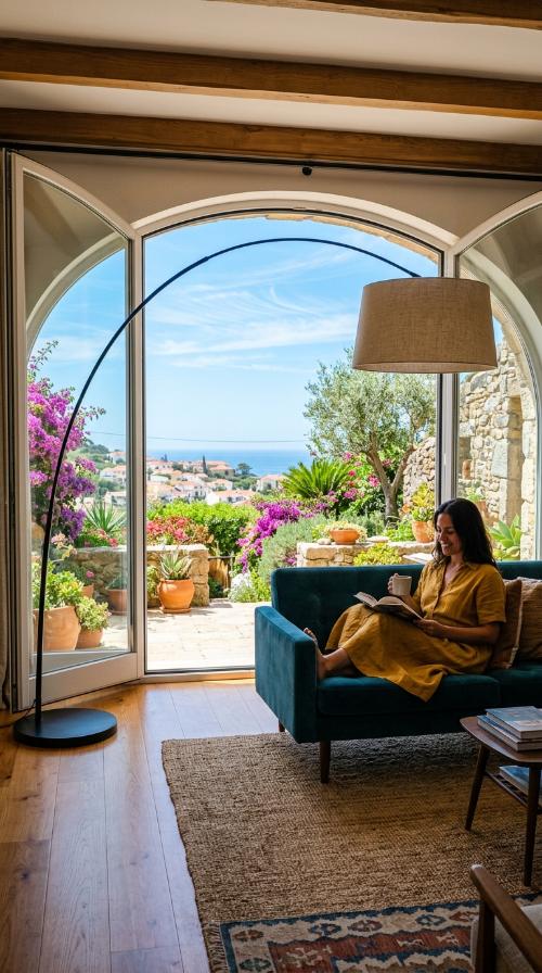 Oversized Arched Floor Lamp