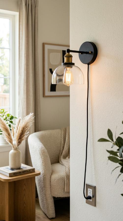 Plug-In Wall Sconces