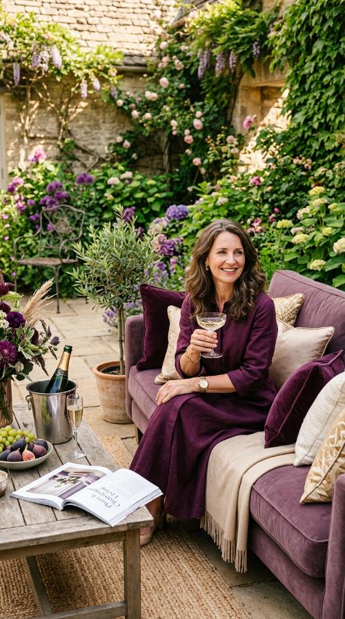 Plum and Champagne