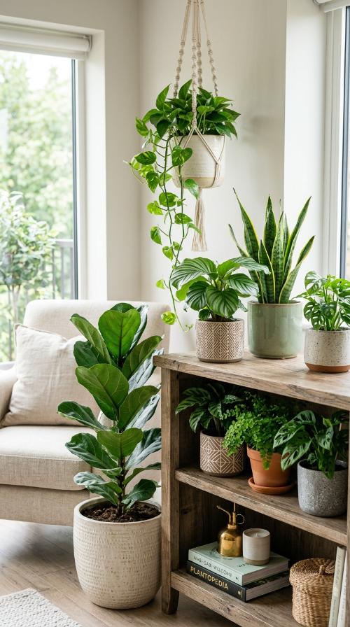 Potted Indoor Garden