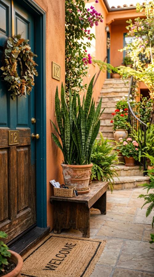 Potted Snake Plant
