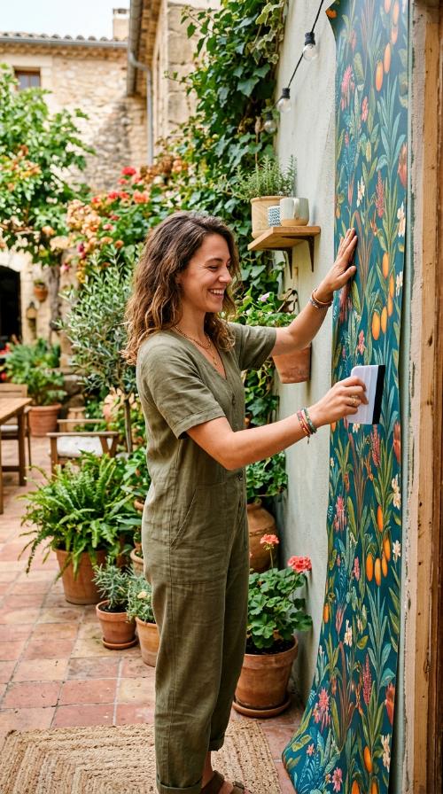 Removable Peel-and-Stick Wallpaper