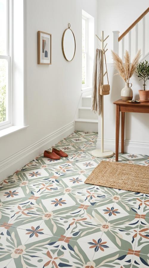 Removable Vinyl Floor Tiles