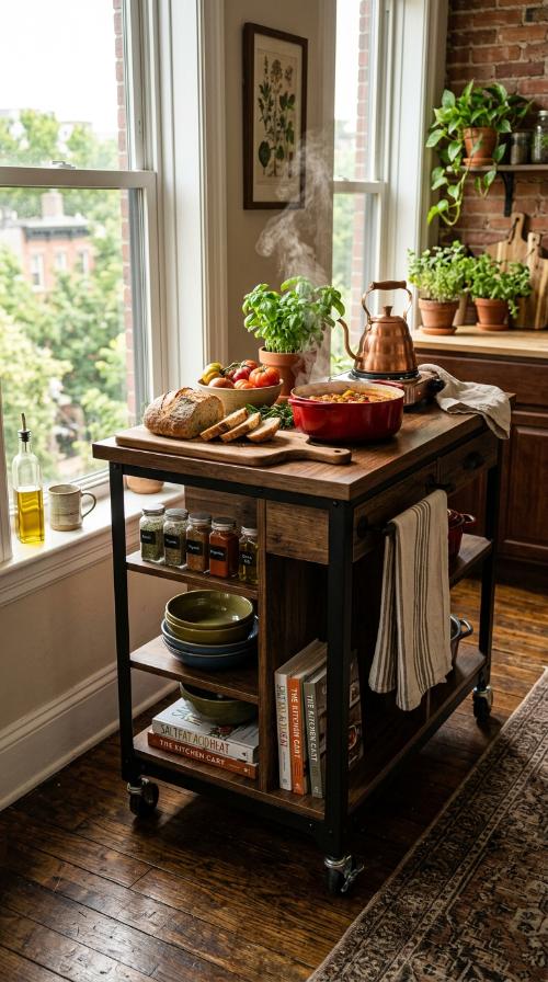 Rolling Kitchen Cart