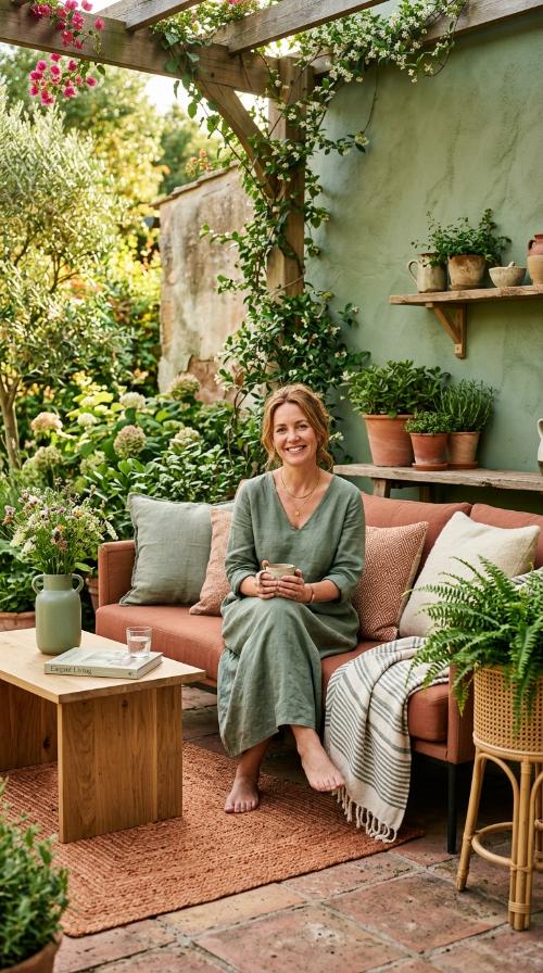 Sage Green and Terracotta