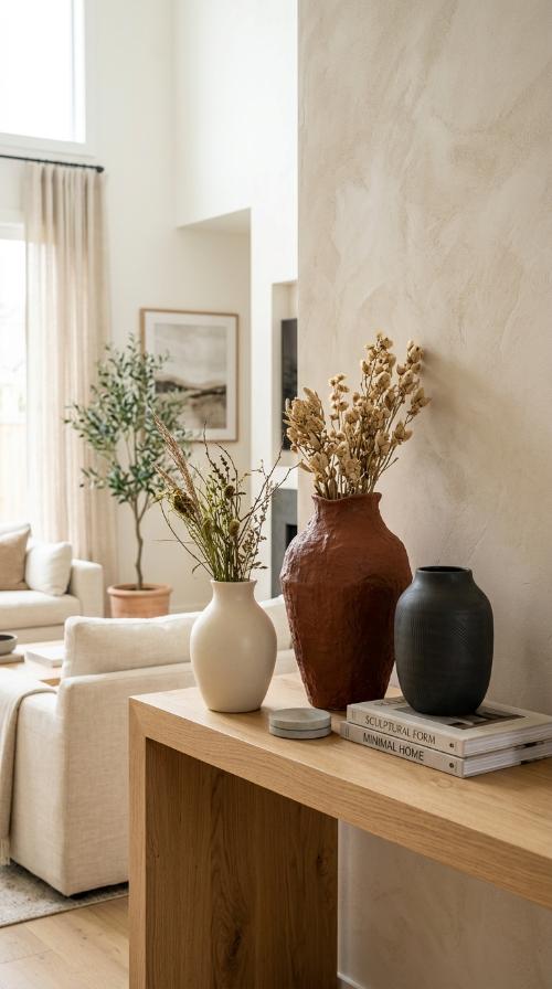 Sculptural Ceramic Vases