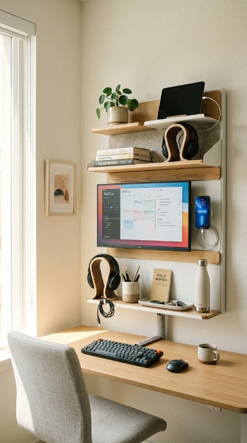 Smart Vertical Wall Storage
