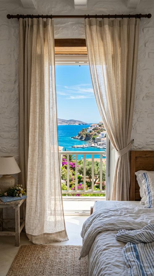 Soft Linen Drapes