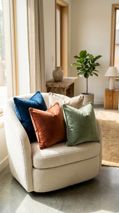 Soft Velvet Throw Pillows