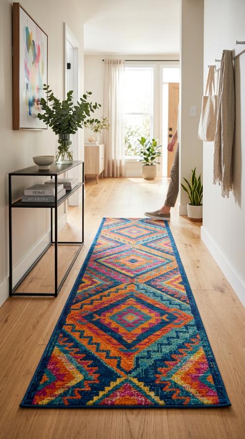 Vibrant Runner Rug