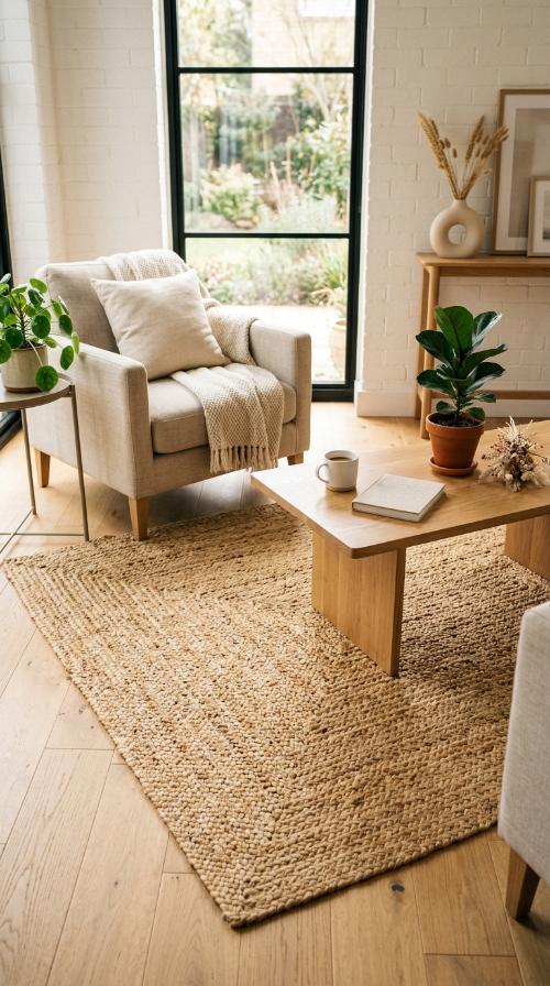 Woven Jute Area Rugs
